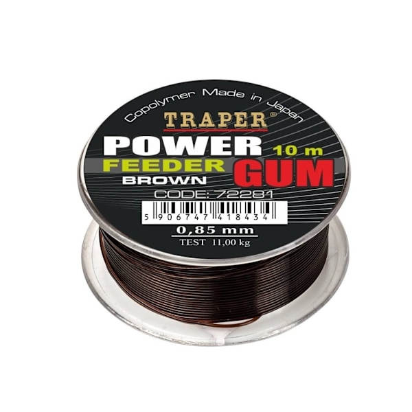 Traper Power Feeder Gum Ruskea 10m 1,00mm 13kg