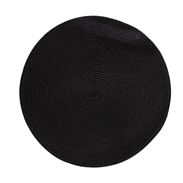 Bordsunderlägg SELMA D38cm, svart