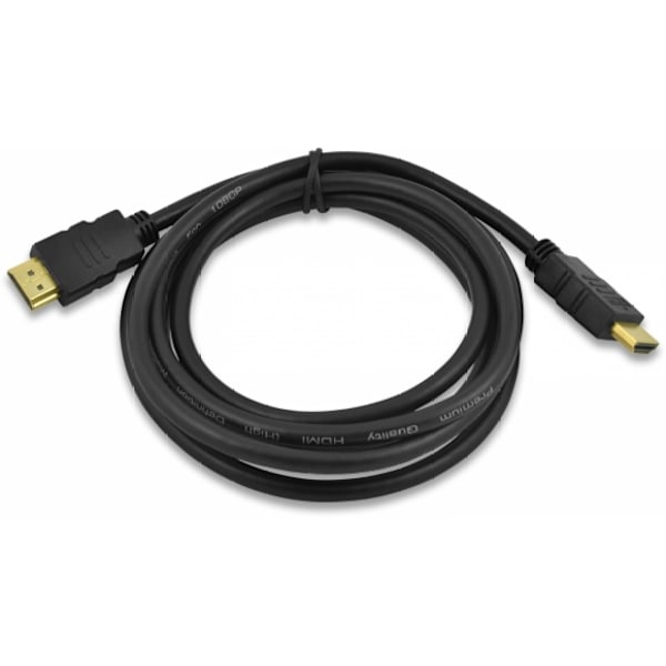Accessories for connection, HDMI to HDMI 2m melns, Fusion Accessories