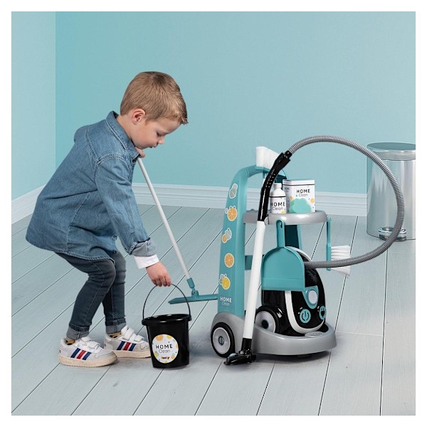 Smoby rengjøringssett + støvsuger