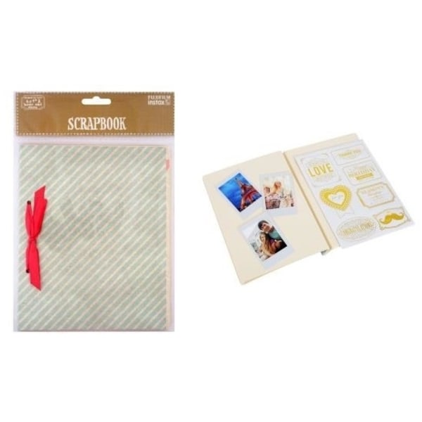 Instax Scrapbook "Blue Stripe, Fujifilm