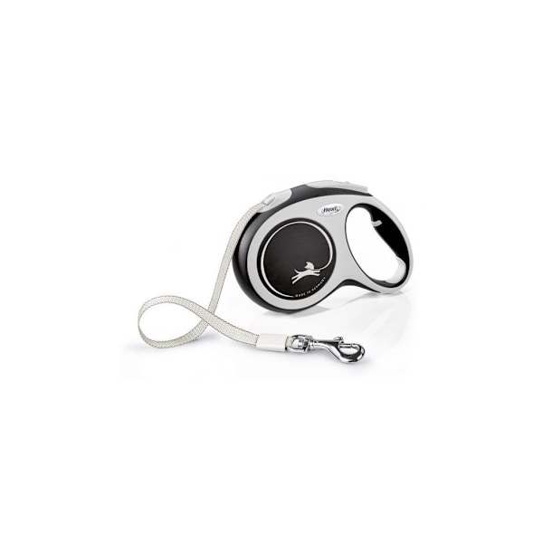 Gåsnor New Comfort L Ribbon, 5m, sort, Flexi
