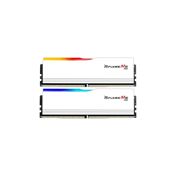 RAM, Ripjaws M5 RGB 2x48GB DDR5 6400MHZ UDIMM F5-6400J3239F48GX2-RM5RW, G.SKILL