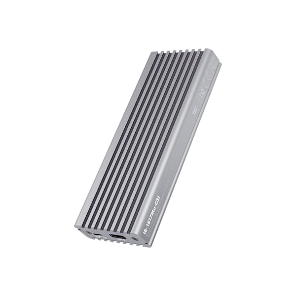 Raidsonic, Icy box Ulkoinen Type-C™-kotelo M.2 NVMe SSD:lle, IB-1817Ma-C31