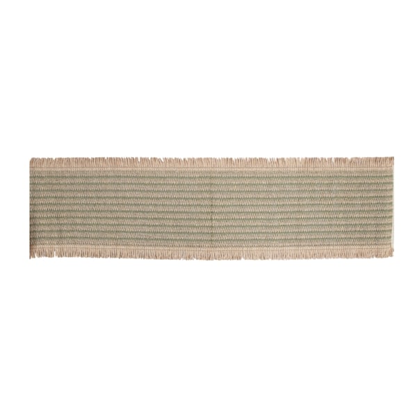 Bordsmatta SUZAN 30x120cm jute, grön