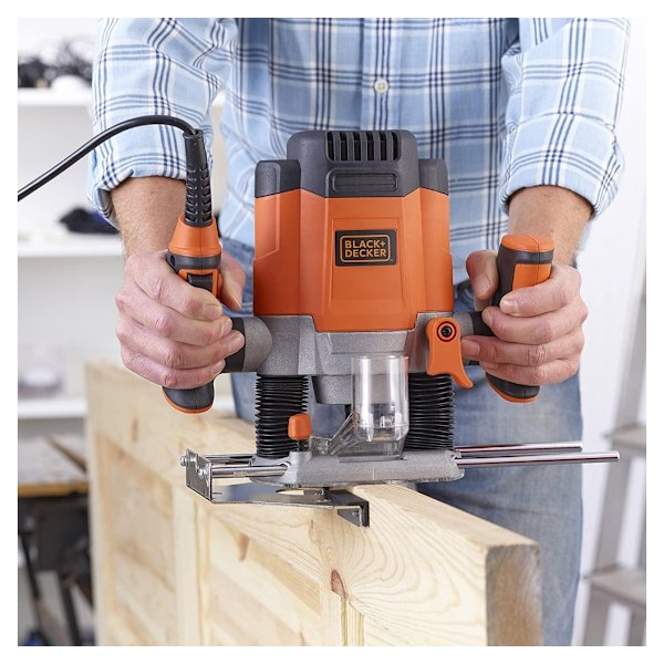 BLACK & DECKER, Electric Freza, KW1200E-QS