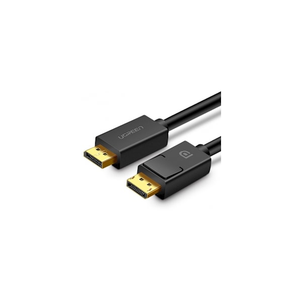 Tillbehör för anslutning, DisplayPort 1.2 kabel 4K 3m Svart, Ugrön