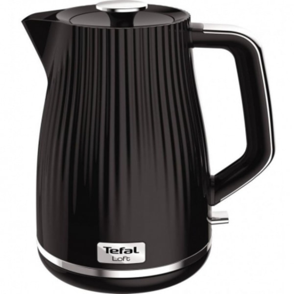 Vattenkokare Plast, KO2508 Loft Svart, Tefal