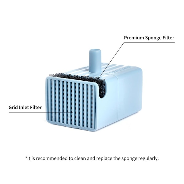 PETKIT, Vattenpump, Trådlös, UVC