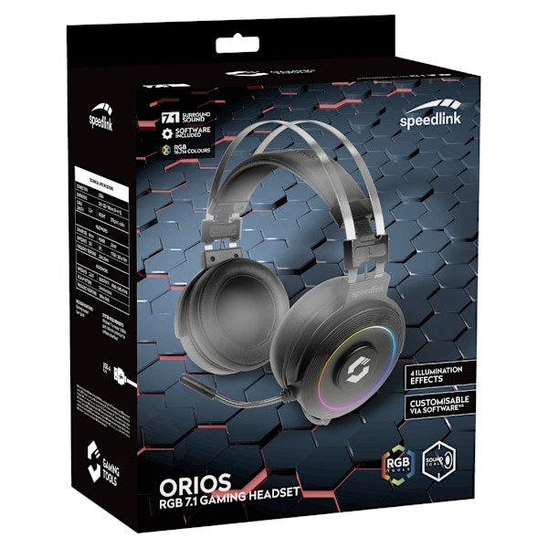Speedlink-kuulokkeet Orios (SL-860005-BK)