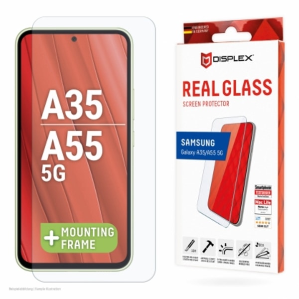 Muut matkapuhelintarvikkeet, "Real 2D Glass for Samsung Galaxy A35 / A55 5G", DISPLEX