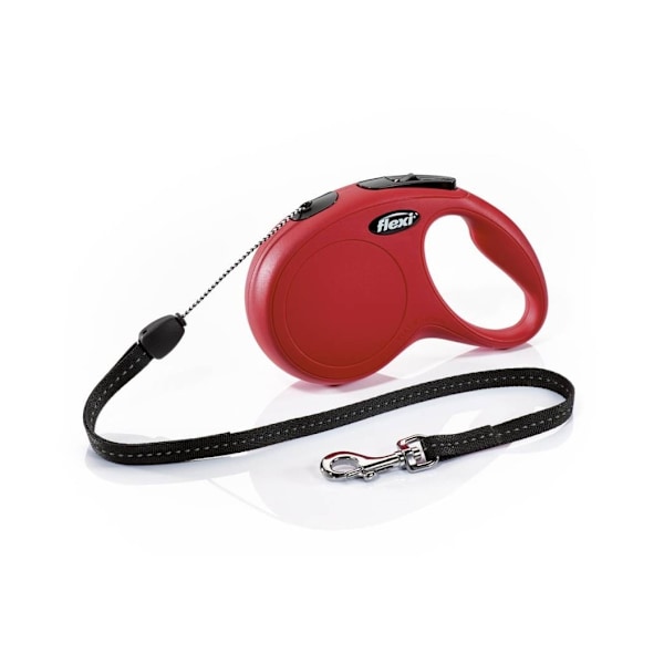 Walking koppel New Classic sladd 8m S röd, Flexi