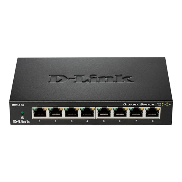 D-Link, Switch, DGS-108/E