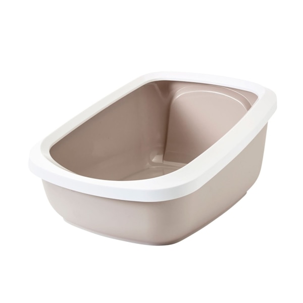 Kattebakke aseo jumbo 67,5x48,5x28cm hvid/beige, Savic