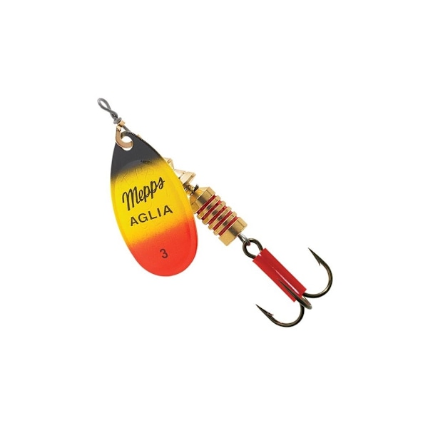 Spinner MEPPS AGLIA FURIA-3 6,5g sort/gul/rød
