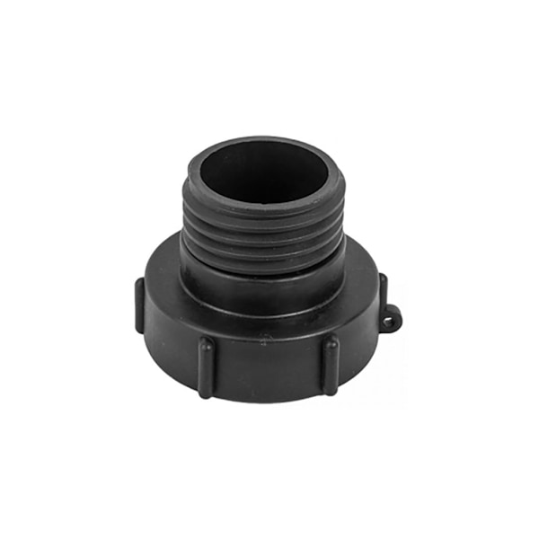 IBC adapter, DN80 sisäkierre - S60x6 ulkokierre, Bradas Black