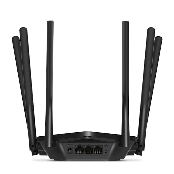 Trådlös router 1900 mbps (1 wan, 2x10/100/1000m, antal antenner 6, mr50g), Mercusys