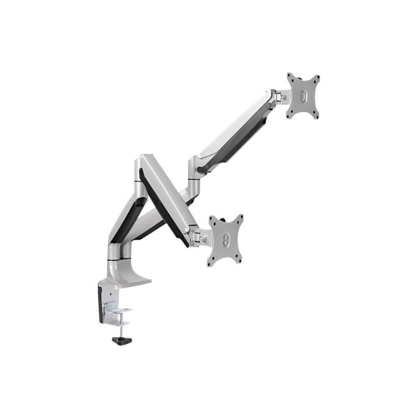 Logilink BP0043 Dual Monitor Skrivbordsfäste, 13"-32", gasfjäder, aluminium