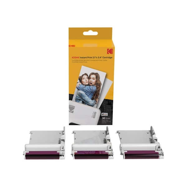 Kodak bläck + fotopapper 2,1x3,4" 30 ark