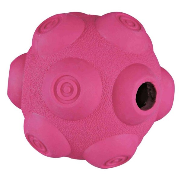 Legetøj til hunde kuglegummi 9 cm tilfældig farve, 1 stk.