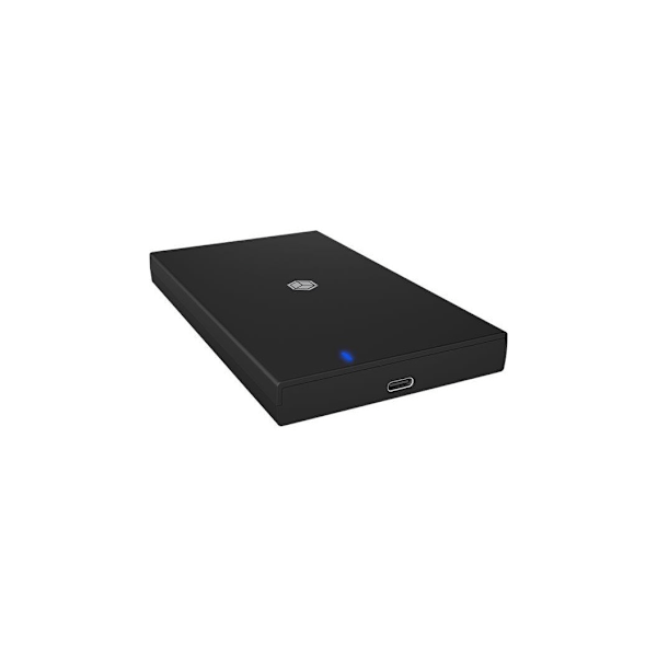 Raidsonic, ICY BOX, IB-200T-C3 kabinet til 1x SSD/HHD med USB 3.2 Gen 1 Type-A/Type-C kombikabel