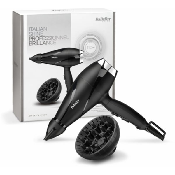 Hårføner, 6713DE, Babyliss Sort