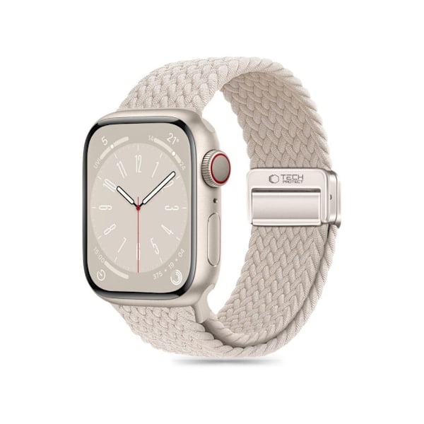 Tech-Protect watch strap Nylonmag Apple Watch 38/40/41mm, natural titanium