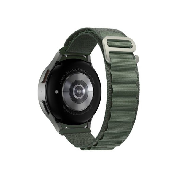 Tech-Protect klockarmband Nylon Pro Samsung Galaxy Watch4/5/5 Pro, militärgrön
