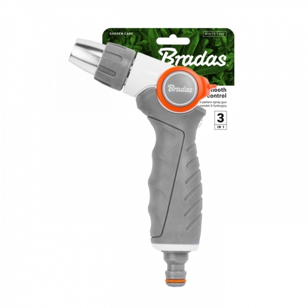 Sæt med 2 produkter. WHITE LINE Justerbar metalsprøjtepistol GLAD KONTROL