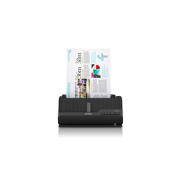 Epson, kompakti Wi-Fi-skanneri, ES-C320W musta