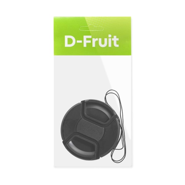 D-Fruit linsedeksel 52 mm Snap