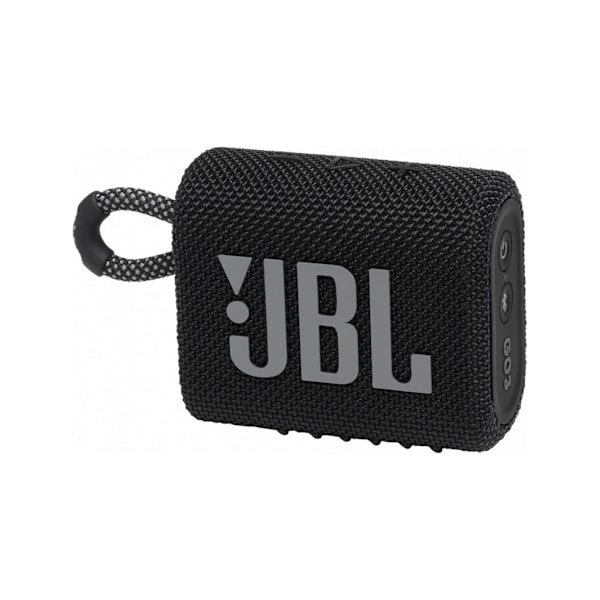 JBL trådløs højttaler Go 3 BT, sort Sort