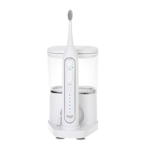 Adler, 2-in-1 Water Flossing Sonic Brush, AD 2180w