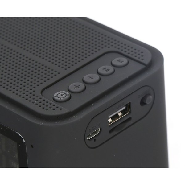 Platinet Bluetooth-högtalare + väckarklocka 5W PMGC5B