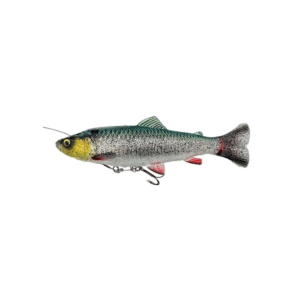 SavageGear 4D Line Thru Pulse Tail Trout 16cm/51g/0,5-1,2m Grön Silver