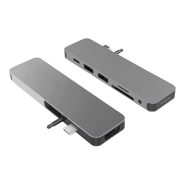 Hyper, HyperDrive USB-C 7-in-1 kannettavan tietokoneen Form-Fit Hub