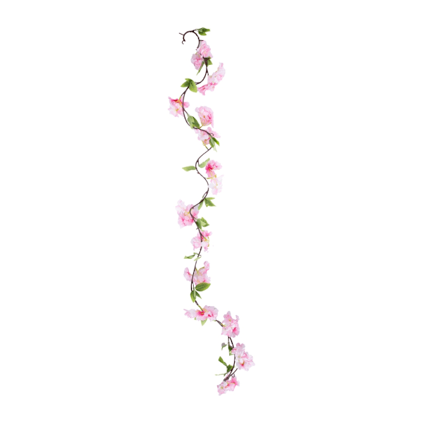 Garland FLOWERLY 1,8m kukka, vaaleanpunainen