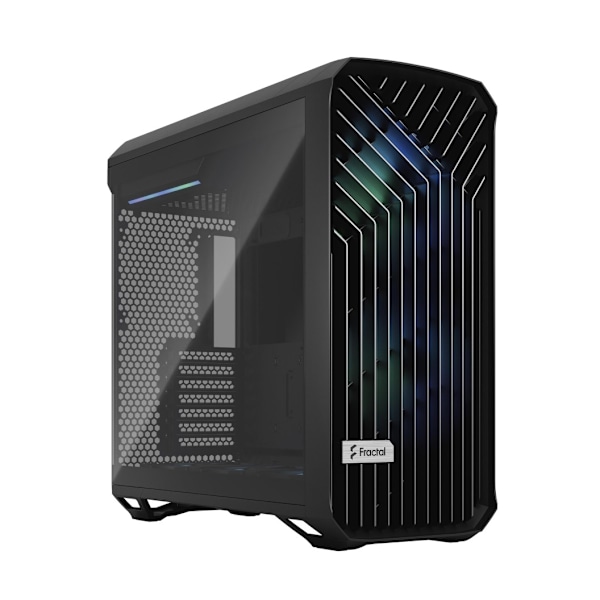 Fractal Design, Torrent Compact RGB TG Light Sävy musta