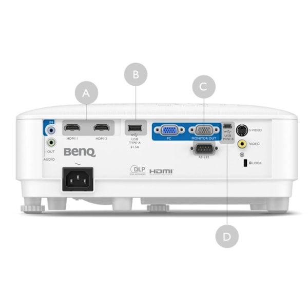 Benq, affärsprojektor för presentation, MX560