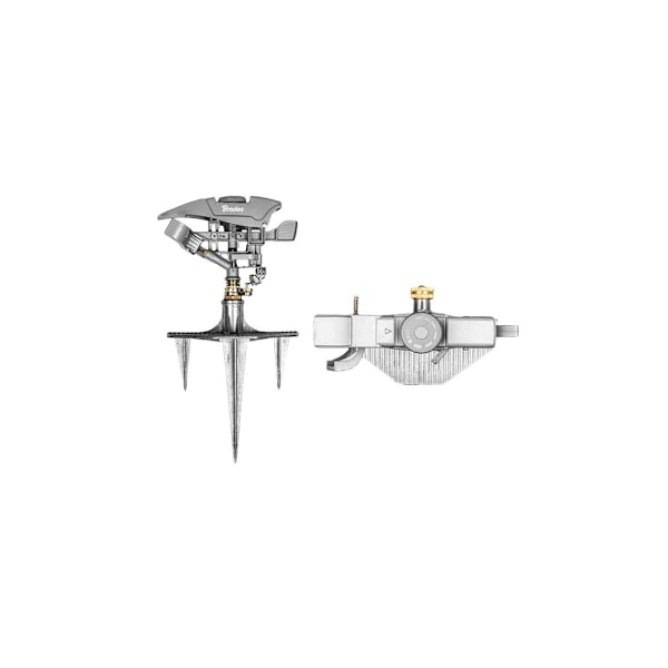 WHITE LINE TRITON XL Impulssprinkler - tredobbelt spids Grey