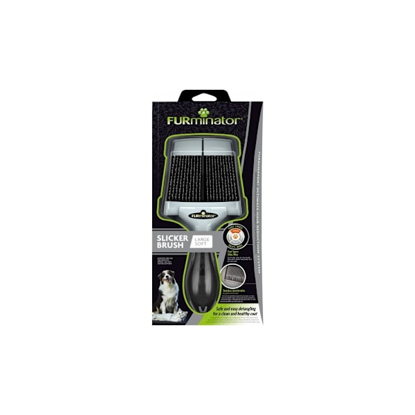 Dog&Cat slicker borste L, mjuk, Furminator