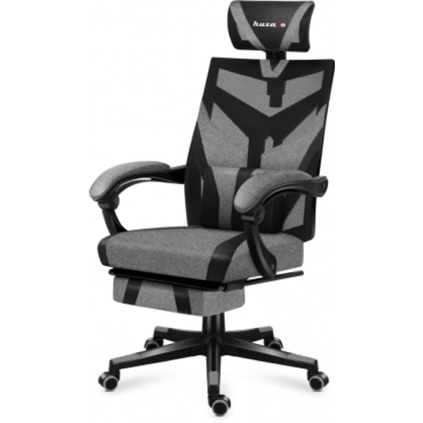 PC Furniture Combat 5.0 Grå, Huzaro