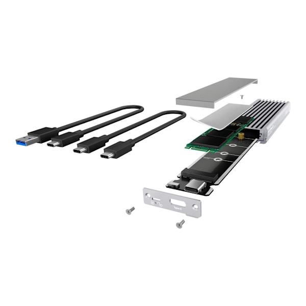 Raidsonic, Icy box Ulkoinen Type-C™-kotelo M.2 NVMe SSD:lle, IB-1817Ma-C31