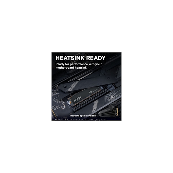Harddiske (SSD), T705 1TB CT1000T705SSD5, afgørende