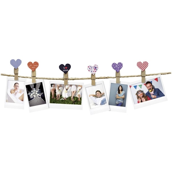 Fujifilm Instax Design Clips Hjerte 10stk