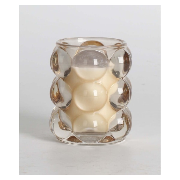 Doftljus i glas NATURE GREEN H9,2cm, French Pear & Freesia