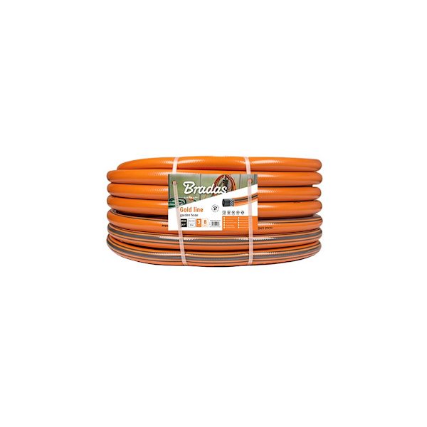 Hageslange GOLD LINE 1" - 50m Orange