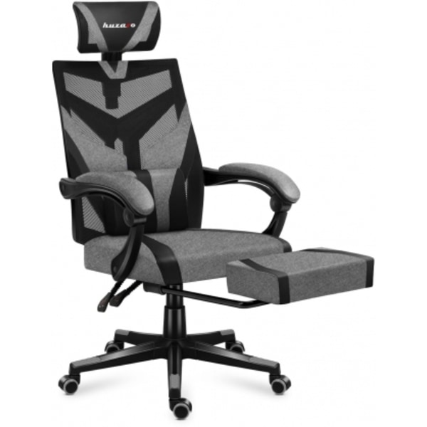 PC Furniture Combat 5.0 Grå, Huzaro