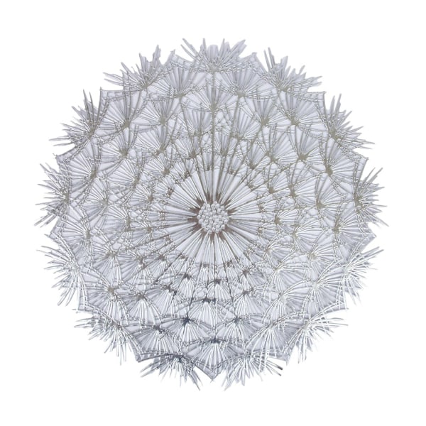 Däckunderlägg MASKUSBROTT D38cm, silver