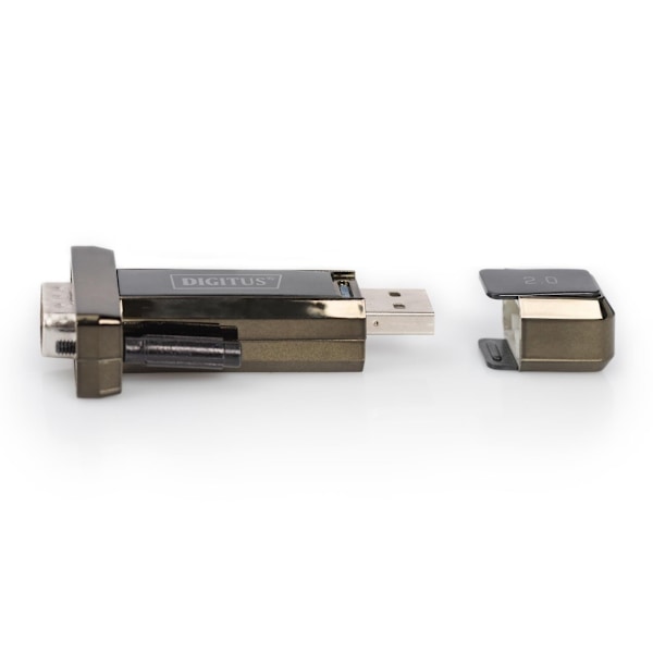 Digitus, RS232 til USB 2.0, DA-70156, USB 2.0 til seriell adapter